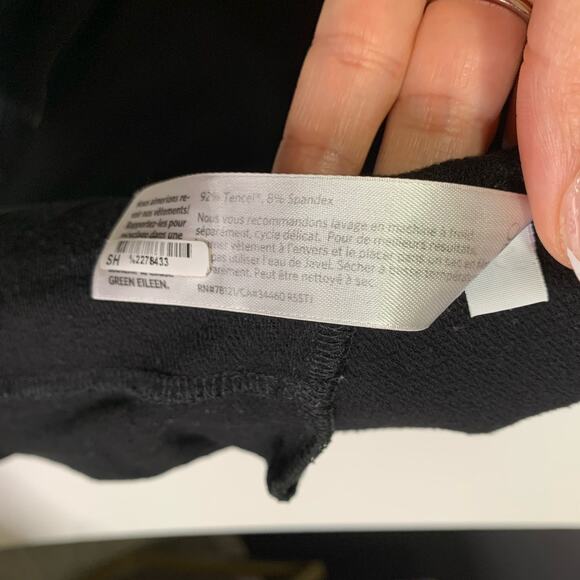 Eileen Fisher Black Zip Cardigan Jacket Women’s S Tencel Stretch Quiet Fleece - Picture 7 of 16